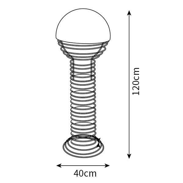 Wire Floor Lamp
