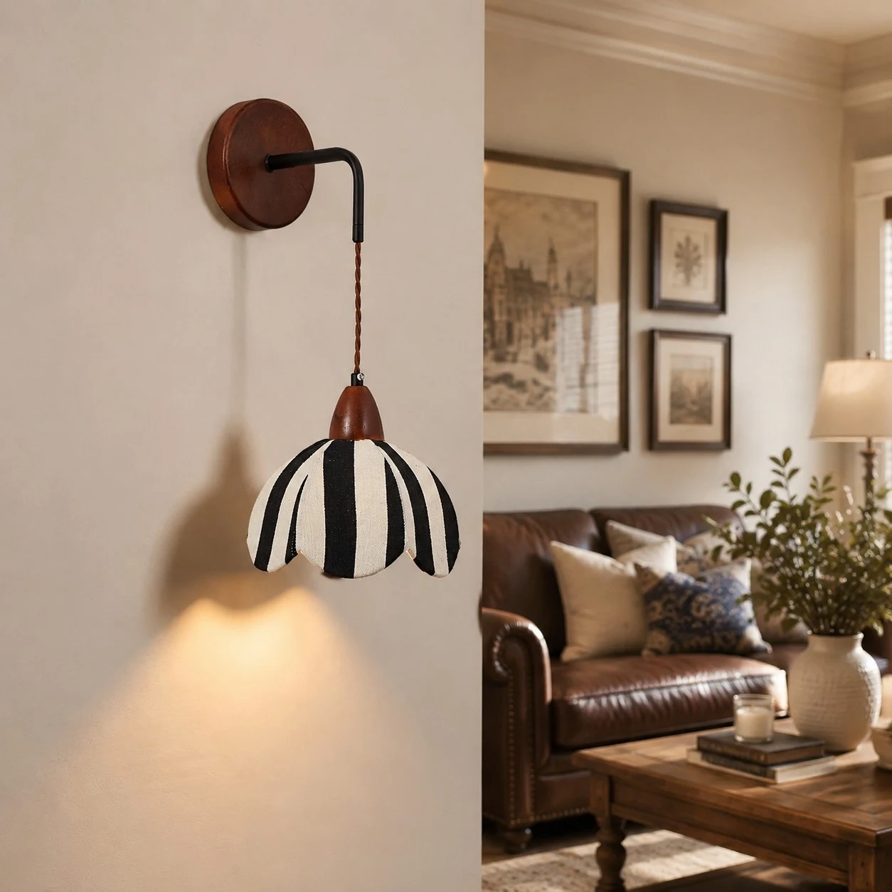 scene living room wall