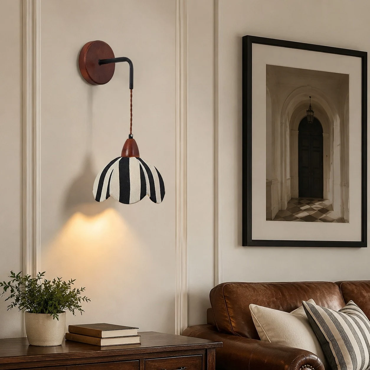 scene bedside art wall