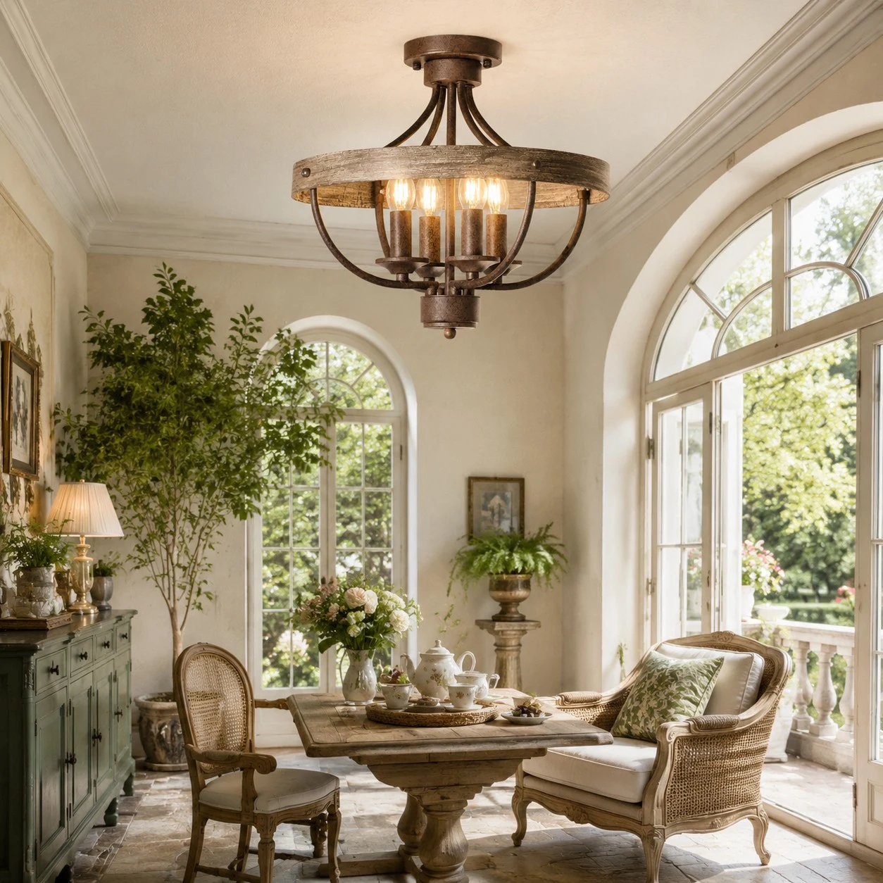 Dining / breakfast nook scene